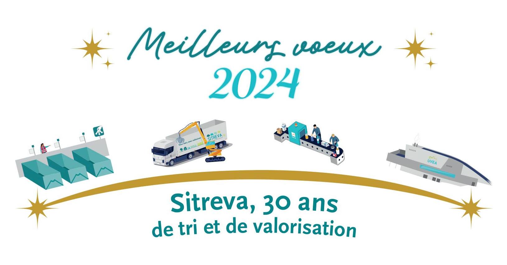 Sitreva vous souhaite une bonne année 2024 !