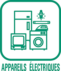 Pictogramme appareils électriques