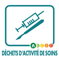 Pictogramme déchets d'activités de soins à risques