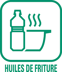 Pictogramme huile de friture