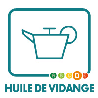 Pictogramme huile de vidange