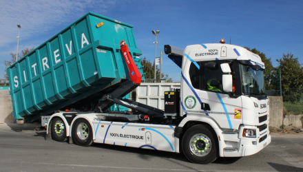 Un nouveau test de camion électrique sur nos sites