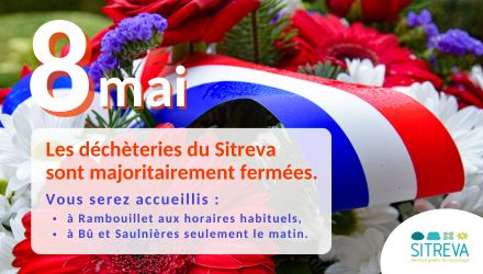 8 mai, les déchèteries ouvertes